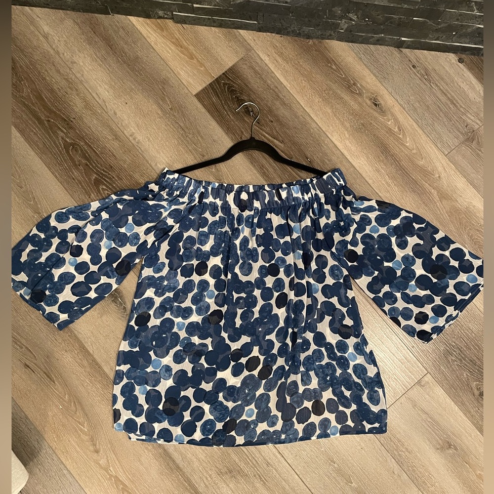 MNG Suit Off-Shoulder Blouse - Women’s S (USA 4)